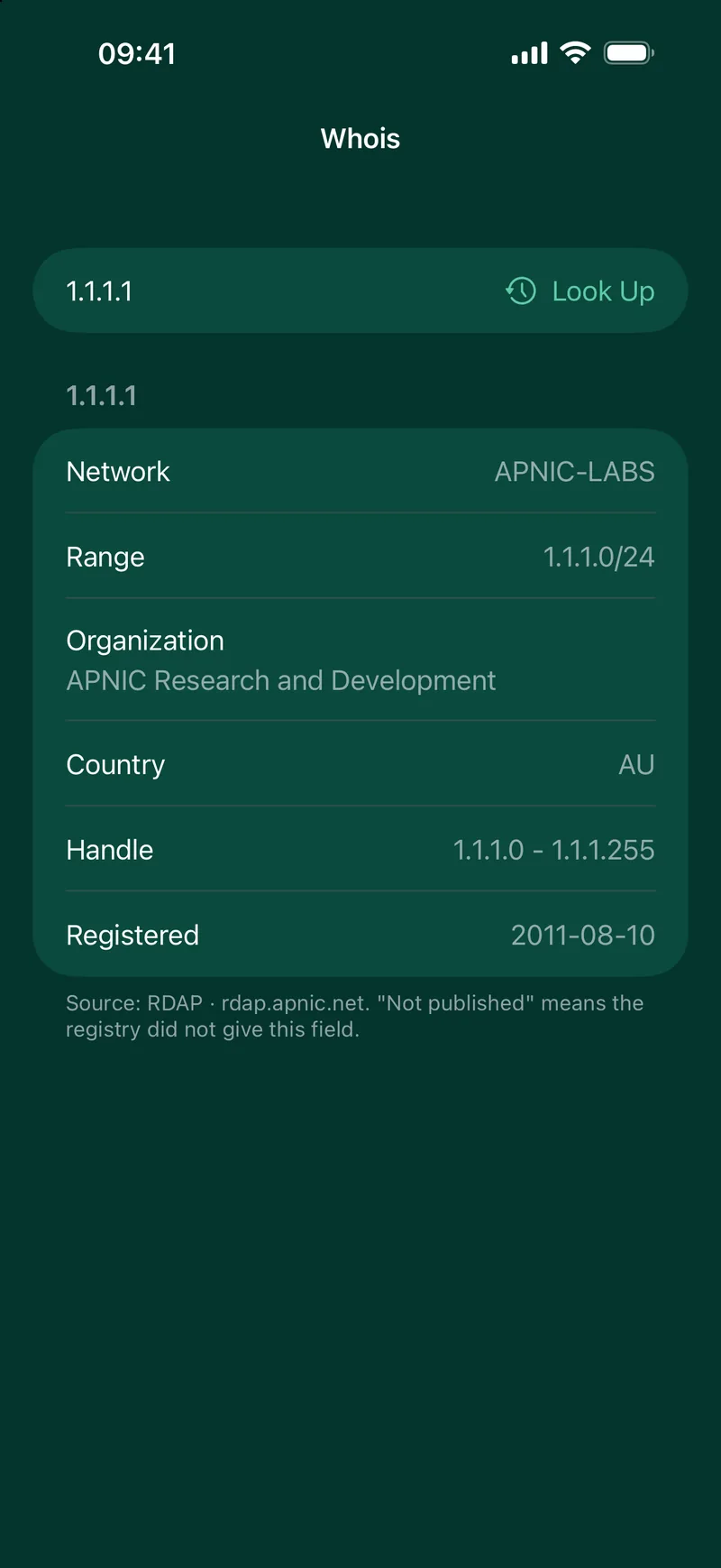 Whois: owner and registration details of a domain